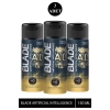3 Adet Blade Artificial Intelligence 1.0 Deodorant 150mL