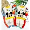 9-12-18-24 Ay Mickey Ve Arkadaşları Desenli Uzun Kollu Sweat 2li Kız Erkek Bebek Takımı