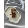 Amigurumi Anahtarlık  El Yapımı Ayıcık 10 cm