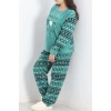 Battal Polar Pijama Takımı Mint - 19199.1048.