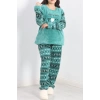 Battal Polar Pijama Takımı Mint - 19199.1048.