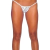 Beyaz Dantelli Tanga TM1165