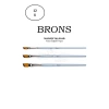 Brons Tavşan Ayağı Fırça 13 Mm (Br-2092) 12li