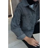 Cepli Kot Ceket Siyah