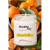 Doğal Özel Seri Kokulu Dekoratif Kavanoz Mum 210 cc - Mandalina Esansı - RYL