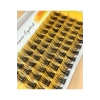 Gerçek Kıl Tekli Kirpik Demet Takma Kirpik 12mm - 5’li Sıra