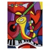 Kanvas Sayılarla Boyama Seti Kasnaklı-çerçeveli Picasso 