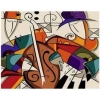 Kanvas Sayılarla Boyama Seti Kasnaklı-çerçeveli Picasso Müzik
