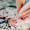Kanvas Sayılarla Boyama Seti Kasnaklı-çerçeveli Van Gogh Ayçiçekleri