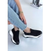 Kendy Siyah Cilt Spor Ayakkabı
