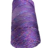Makrome İpi 3mm  Polyester Mor Simli