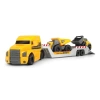 Nessiworld 203725005 Dickie Toys, Volvo Yükleyici Kepçe ve Volvo Damperli Kamyon