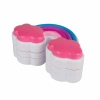 Nessiworld 2601 SUN-RST-PRP-Güzellik Set Makyaj Gökkuşağı Şekilli 3 Katmanlı - Sunman