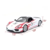 Nessiworld 28009 Burago Porsche 918 Spyder 1:24 Model Araba -Sunman