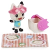 Nessiworld 6062145 Gabbys Dollhouse Pandy Paws ve Carlita Araba