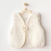 Nessiworld  Andywawa AC25254 Basic Bebe Yelek Ekru