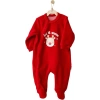 Nessiworld  Andywawa AC25332 Happy Newyear Kadife Bebek Tulum Red