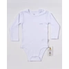 Nessiworld Bebengo BU4020 Basıc Uzun Kol Body Beyaz