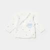Nessiworld Bibaby Biorganic Love Floral 3 Parça Zıbın Seti 73346 Ekru Lila