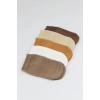 Nessiworld Bistyle 5li Penye Soket Kutulu Basic Çorap 10131 Bej