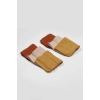 Nessiworld Bistyle 6lı Müslin Mendil 20x20 cm 90106 Kiremit Bej Hardal