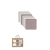 Nessiworld Bistyle 6lı Müslin Mendil 20x20 cm 90106 Taş Ekru Antrasit