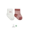 Nessiworld Bistyle Big Heart Penye Soket Çorap 2Li BS10117 Pudra