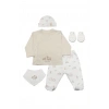 Nessiworld Bistyle Curly Lamb 5Li Hastane Çıkışı 12106 Bej Mavi Ekru
