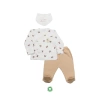 Nessiworld Bistyle I Am So Bear 3lü Takım 13103 Bej-Ekru