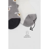 Nessiworld Bistyle Love Dog Penye Soket Çorap 2Li BS10118 Gri