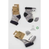 Nessiworld Bistyle Love Dog Penye Soket Çorap 2Li BS10118 Gri