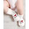 Nessiworld Bistyle Mom Dad 3Lü Penye Soket Çorap 10123 Ekru
