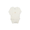 Nessiworld  Bistyle Organic Modal Flying Balloons Kruvaze Uzun Kol Body BS17121 Ekru