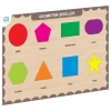 Nessiworld CAAHS-3204 CA GAMES AHŞAP GEOMETRİK ŞEKİLLER BUL-TAK