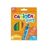 Nessiworld Carioca Jumbo Bebek Elleri Kirletmeyen Pastel Boya Kalemi 8Li