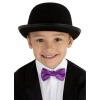 Nessiworld Charlie Chaplin Stil Çocuk Şapkası – Siyah Melon Parti Şapkası