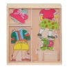 Nessiworld CS-6817 Ahşap Elbise Giydirme Oyunu -Chiva