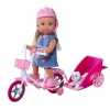 Nessiworld Evi ve Römorklu Bisikleti ve Köpeği 12 cm SMB-105730783