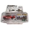 NessiWorld Greenlight 1/64 2023 Chevrolet Silverado and Trailer