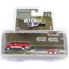 Nessiworld Greenlight 1/64 Hitch & Tow Series 31 - 1991 Dodge Ram Power Ram 250 with Heavy Duty Car Hauler