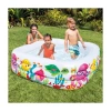 Nessiworld  IH57471 Intex Akvaryum Desenli Kare Havuz 159x159x50cm