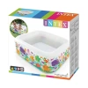 Nessiworld  IH57471 Intex Akvaryum Desenli Kare Havuz 159x159x50cm