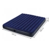 Nessiworld  IKY64765 Intex Queen Dura-Beam Klasik Yatak, Yastık, Pompa Set 152x203x25 cm