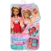 Nessiworld JFX98 Teresa - Barbie Dream Besties Paten Partisi Teresa Bebek ve Aksesuarları