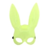 Nessiworld  Karanlıkta Yanan Glow Floresan Tavşan Maskesi 32x22 cm