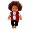 Nessiworld Kıvırcık Saçlı Curly Bebek 35 cm