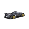 Nessiworld  Tarmac Works 1/64 Pagani Huayra R Matt Black Carbon Fiber