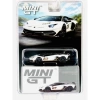 Nessiworld Mini GT 1/64 Lamborghini Aventador SVJ 63 Bianco Asopo