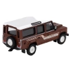 Nessiworld Mini GT 1/64 Land Rover Defender 110 1985 County Station Wagon Russet Brown