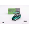 NessiWorld Mini GT 1/64 Land Rover Defender 110 1985 County Station Wagon Trident Green